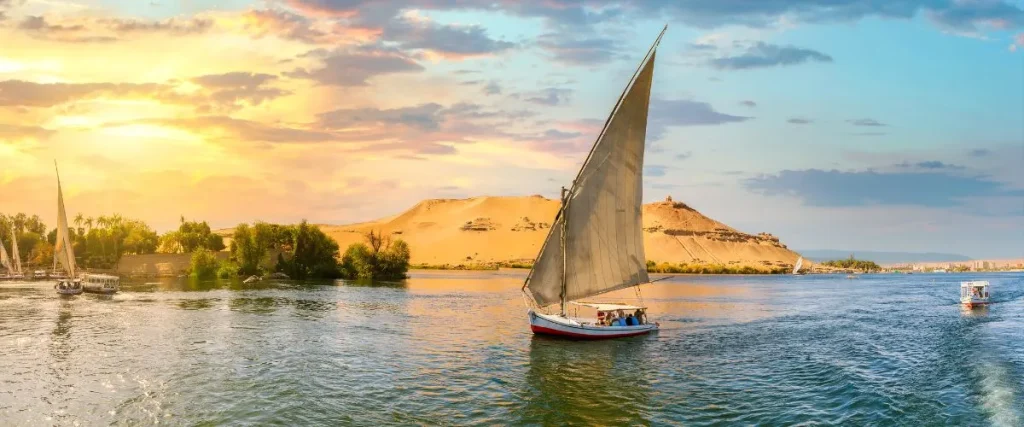 Crucero por el Nilo en Egipto durante la mejor época para viajar